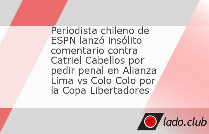 El martes 23 de abril, Alianza Lima enfrentó a Colo Colo por la tercera fecha del Grupo A de la Copa Libertadores 2024 en el estadio Monumental de Santiago. En una de las últimas jugadas de la etapa