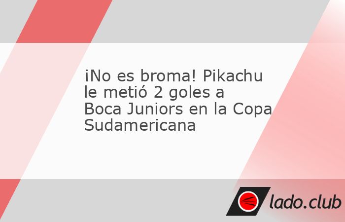 Ayer jueves 25 de abril, Boca Juniors cayó 4-2 gracias a Pikachu, quién marcó un doblete y aumentó la ventaja para darle la victoria al Fortaleza Esporte Club en la Copa Sudamericana.Pikachu fue l