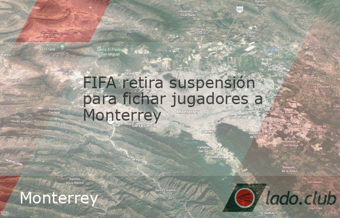 Unos días después de que la FIFA hizo público un castigo que prohibía a Monterrey de realizar fichajes por tres períodos de pases, los Rayados recibieron una notificación de que la sanción ha s