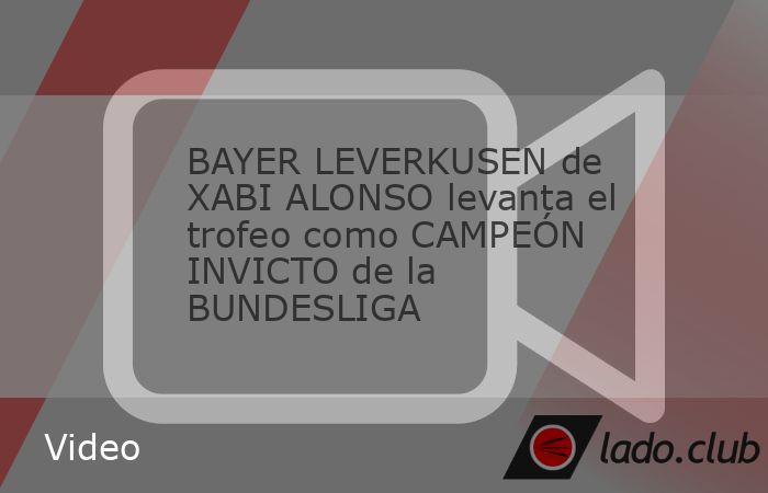 Bayer Leverkusen de Xabi Alonso levanta el trofeo como primer campeón invicto en la historia de la Bundesliga. #bayerleverkusen #xabialonso #bundesliga | ESPN Deportes