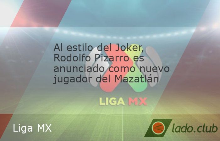 El Mazatlán FC soltó uno de los bombazos más sorpresivos en el Apertura 2024 de la Liga MX, pues anunció al futbolista mexicano Rodolfo Pizarro como su nuevo jugador.Pizarro llega a la escuadra ca