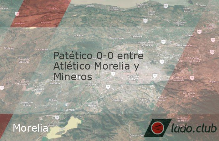 Los Canarios siguen sin funcionar; no aprovecharon los errores del rival en el primer tiempo y en segundo, aunque dominaron, no pudieron abrir el marcador     Atlético Morelia brindó otra patéti