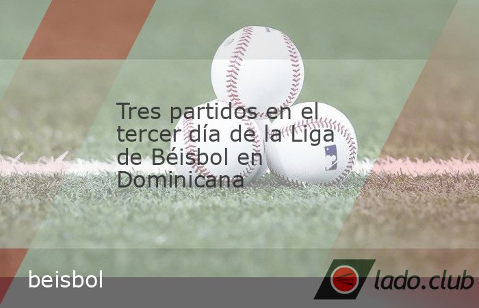 Santo Domingo, 18 oct (Prensa Latina) Los seguidores del pasatiempo nacional en República Dominicana sí podrán disfrutar hoy de los tres juegos de la Liga de Béisbol Profesional (Lidom), previstos