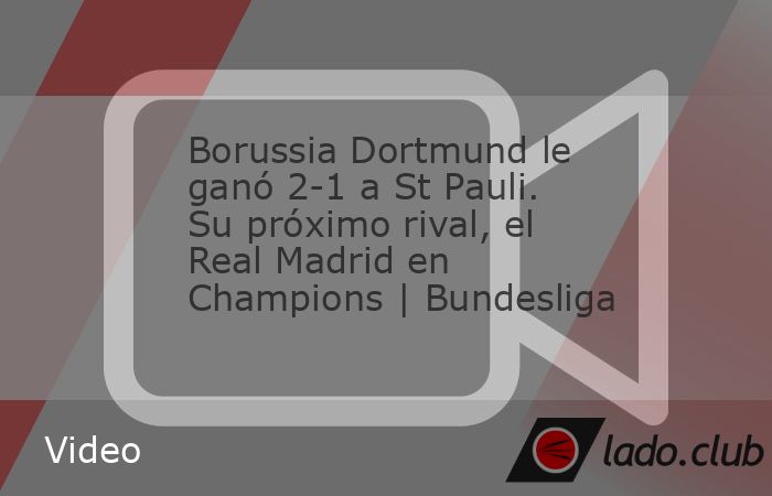 El Borussia Dortmund sufrió, pero sacó adelante la victoria 2-1 sobre el St Pauli en acción de la Bundesliga. #bundesliga | Borussia Dortmund vs St Pauli | ESPN Deportes