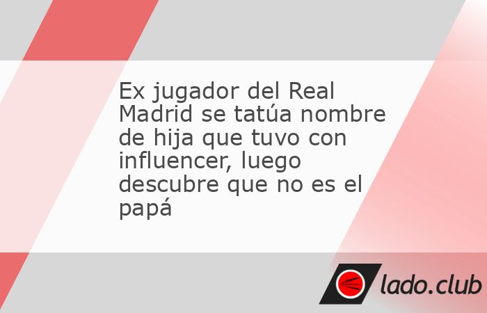 El ex jugadordel Real Madrid yactual defensa en el Shajtar Donetsk de la Liga Premier de Ucrania,Vinicius Tobias, se tatuó el nombreMaitê, la bebé que esperaba a lado de la influencer Ingrid Lima, 