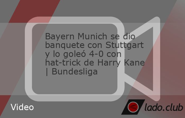 Bayern Munich se dio banquete con Stuttgart, lo goleó 4-0, en la fecha 7 de la Bundesliga, y se mantiene en la punta del torneo. Harry Kane se apuntó hat-trick y Kingsley Coman marcó el otro tanto 