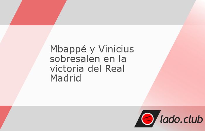 Con goles de sus estrellas Kylian Mbappé y Vinicius, el Real Madrid se llevó los tres puntos de Vigo al vencer 2-1 al Celta, este sábado en la décima fecha de la Liga española.El prodigio de Bond