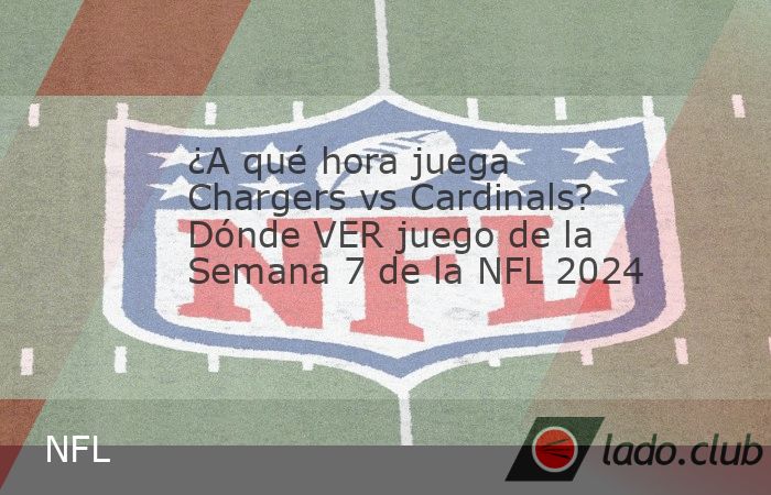 Este lunes culminará la actividad de la Semana 7 de la NFL con doble cartelera en el Monday Night Football, donde Los Angeles Chargers se medirán ante los Arizona Cardinals para bajar el telón.¿A 