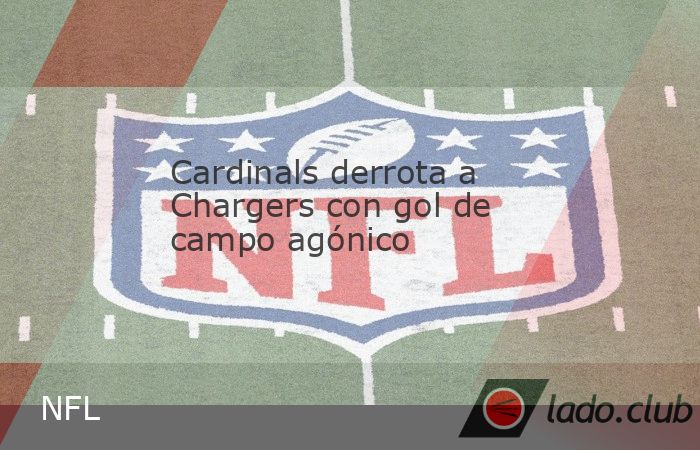 Los Arizona Cardinals se impusieron 17-15 a Los Ángeles Chargers en un duelo de múltiples vueltas al marcador en el cierre de la Semana 7 de la NFL. En el primer cuarto, un balón suelto de Jalen Re