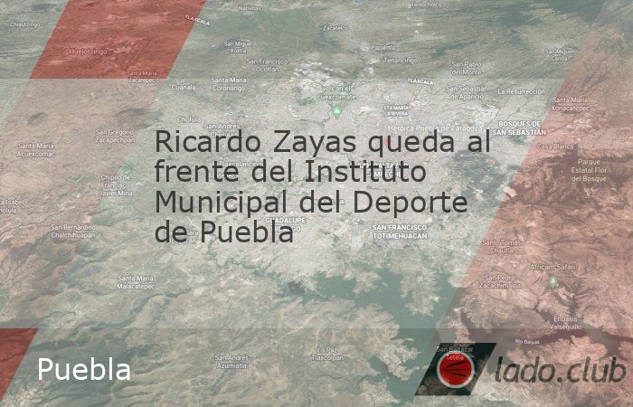 A pesar de no haber tenido una presentación o anuncio oficial, queda confirmado que Ricardo Zayas, ex Director General del Club Puebla, es el nuevo titular del Instituto Municipal del Deporte del Ayu