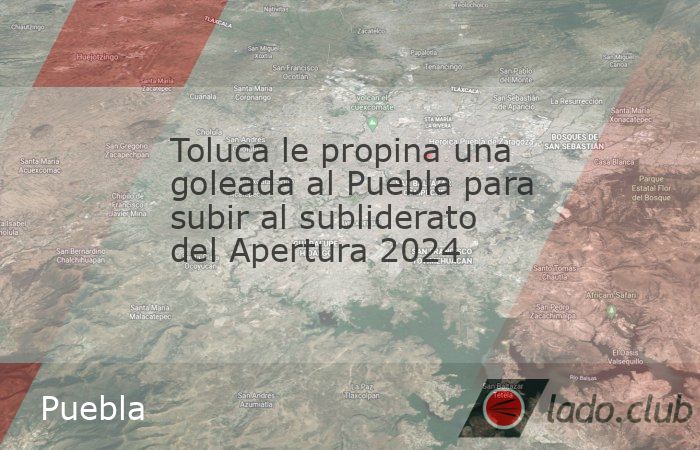 En casa nadie detiene a los Diablos Rojos del Toluca, que una vez más se metieron a su infierno y quemaron a su rival en turno, ahora la víctima fue la Franja del Puebla, a quienes golearon 5-0 y co