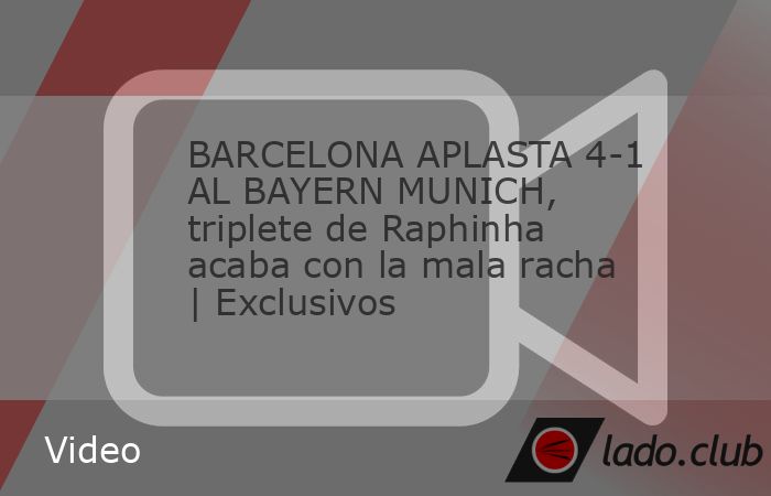 Barcelona gana 4-1 ante Bayern Munich. Los de Hansi Flick ganan con goles de Raphinha y Lewandowski frente al Bayern Munich que había empatado con gol de Harry Kane. Fernando Palomo, Richard Méndez,