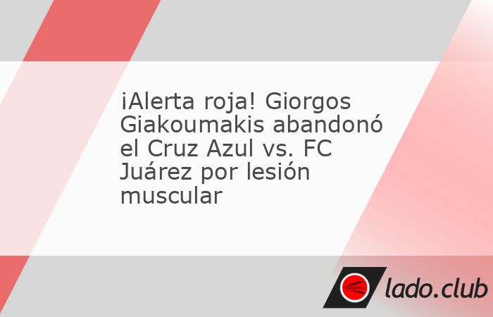 El delantero europeo volvió a causar baja por presentar nuevas dolencias en la pierna que le impidió continuar en el partido.  Cruz Azul ha vuelto a ser sacudido por una nueva lesión de su mejor go