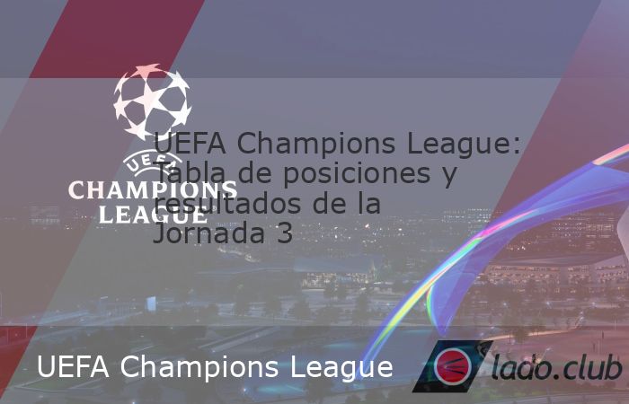 SOY FÚTBOLSe fue la tercera jornada de la ronda de la fase de la Liga de Campeones de la UEFA y nos dejó sorpresivos resultados una vez más, donde el partido que se robó el ‘show’ term