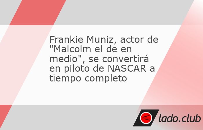 Frankie Muniz, ex estrella de “Malcolm in the Middle”, se dispone a continuar su carrera en NASCAR con un asiento de tiempo completo en la Truck Series para 2025.Muniz pasará de ser un corredor a