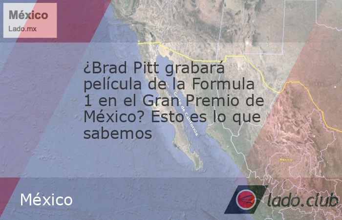 El Gran Premio de México ya comenzó y tendrá un invitado especial. El actor Brad Pitt asistirá al Autódromo Hermanos Rodríguez para posiblemente grabar algo de su nueva película sobre la F1.Bra