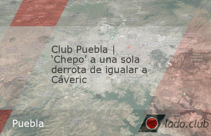 Esta noche, el Club Puebla busca con urgencia una ‘victoria o empate’ frente a las Chivas de Guadalajara en el Estadio Cuauhtémoc, ya que una nueva derrota podría hacer que José Manuel “C