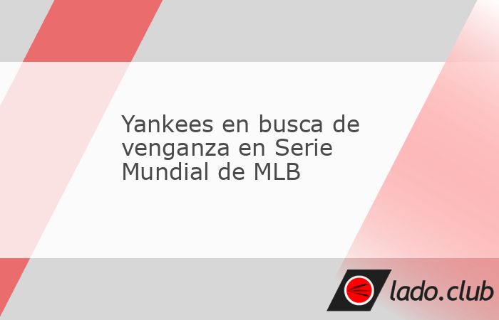 Washington, 26 oct (Prensa Latina) Los Yankees de Nueva York saldrán hoy en busca de igualar la Serie Mundial del béisbol profesional estadounidense (MLB), luego de caer la vispera en el debut ante 