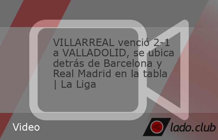 Con un un gol de Ayoze Pérez sobre el final, Villarreal consiguió una importante victoria en su visita a Valladolid. Con los 3 puntos el submarino amarillo se ubica en tercer lugar, detrás del Barc