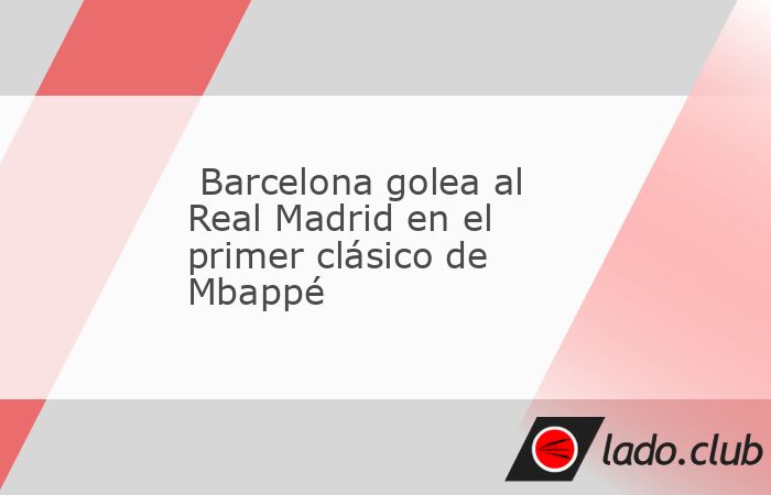 El Barcelona se impuso este sábado frente al Real Madrid con un marcador de 4-0