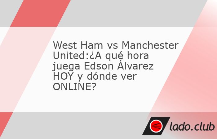 West Ham y Manchester United se estarán midiendo en la jornada 9 de la Premier League 2024, el cual se juega en esta fecha dominical en el London Stadium.Edson Álvarez llega con la esperanza de pode