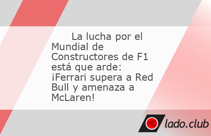 Hace tan solo unas carreras, parecía imposible pensar que Ferrari podía luchar por el título Mundial de Constructores con un McLaren con un coche dominador y un Red Bull que se sustentaba en la mag