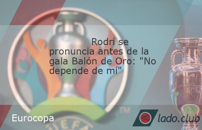 Rodrigo Hernández apunta a gran personaje de la gala del Balón de Oro. Después de que Vinicius Jr y toda la comitiva del Real Madrid decidiera no viajar a última hora, el gran favorito para hacers