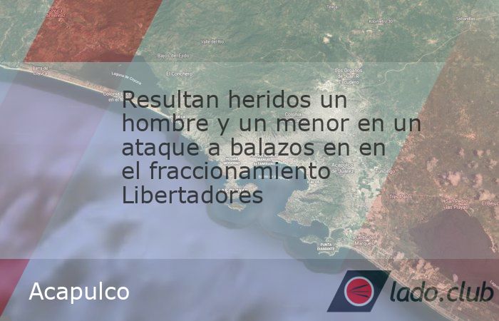 Acapulco, Guerrero, 29 de octubre de 2024.- Dos hombres, entre ellos un menor de edad, resultaron heridos a balazos en el fraccionamiento Libertadores, inmediaciones de la Zapata.La agresión fue repo