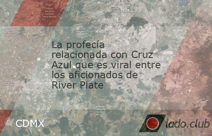 Una particular señal que La Máquina "le mandó" al equipo de Argentina fue motivo de ilusión para todos sus aficionados pensando en clasificar a la final de la Libertadores.         Cruz 