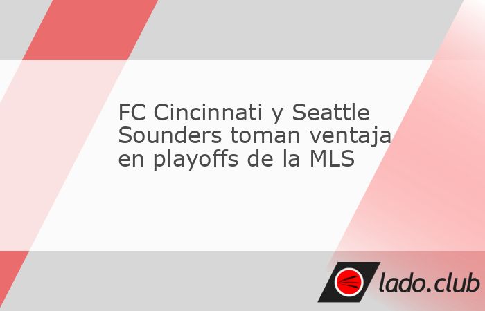 En dos partidos muy cerrados, Cincinnati y los Sounders lograron ponerse a un paso de los cuartos de final