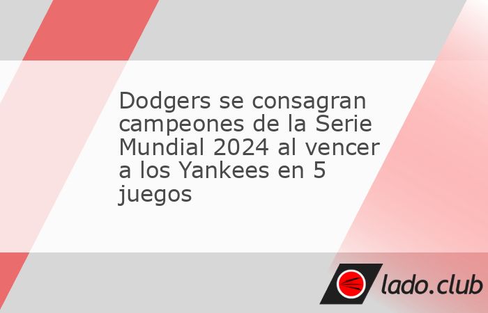 Los Dodgers de Los Ángeles se consagraron campeones de las Grandes Ligas por octava ocasión en su historia, y por segunda vez en las últimas cinco campañas, al firmar una increíble voltereta para