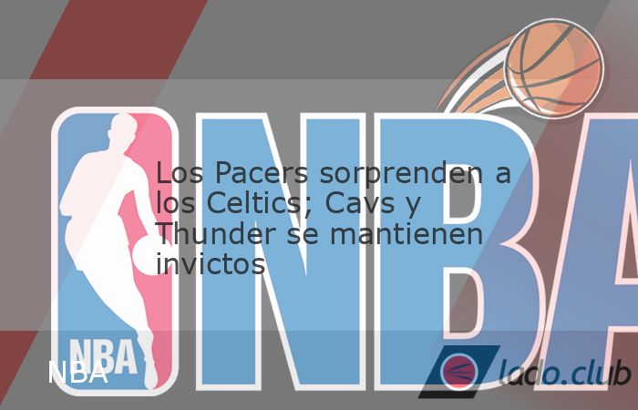 Los Boston Celtics sufrieran este miércoles en el campo de los Indiana Pacers su primera derrota del curso, por lo que los Cleveland Cavaliers, con un perfecto balance de cinco victorias sin derrotas