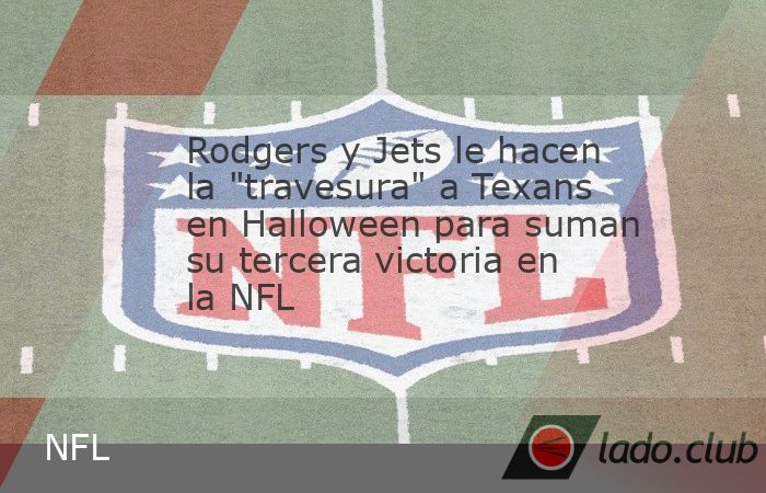 Aaron Rodgers sumó este jueves tres envíos de anotación en el triunfo de los New York Jets 21-13 sobre los Houston Texans en el inicio de la semana 9 de la temporada 2024 de la NFL.Los Jets rompier