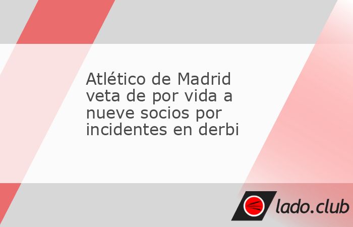 El Atlético de Madrid anunció este viernes la "expulsión permanente" de nueve de sus aficionados después de investigar episodios violentos y racistasque tuvieron lugar a finales de septi