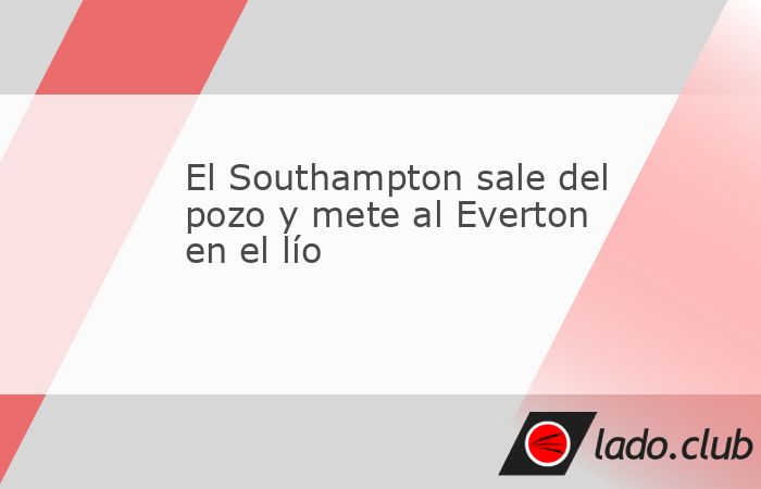 El Southampton, en la décima jornada, después de cuatro derrotas seguidas, ocho en nueve encuentros, logró ante el Everton, gracias a un gol de Adam Armstrong, su primera victoria de la temporada (