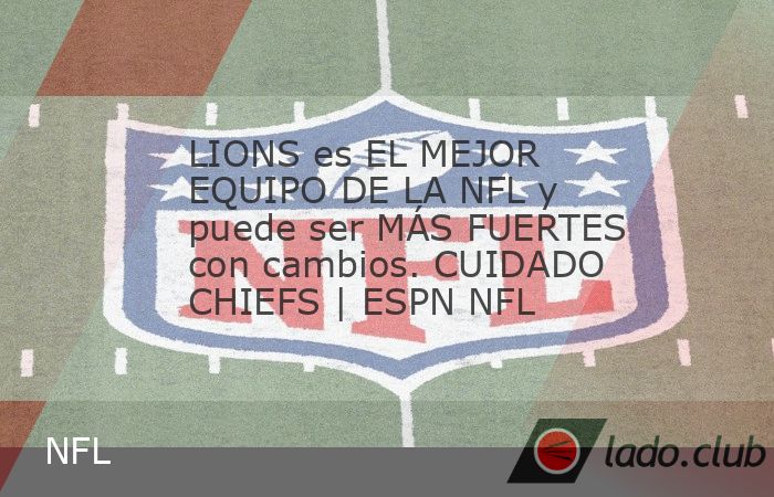 Los Detroit Lions son el equipo a vencer en la Conferencia Nacional y en toda la NFL. Cristina Alexander, Eduardo Varela, Pablo Viruega, Rebeca Landa y Sebastián Martínez Christensen analizan si son