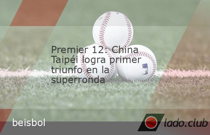 Tokio, 22 nov (Prensa Latina) China Taipéi derrotó hoy 8-2 a Estados Unidos en el capitalino Tokyo Dome y logró su primer triunfo en la superronda de la tercera edición del torneo beisbolero Premi