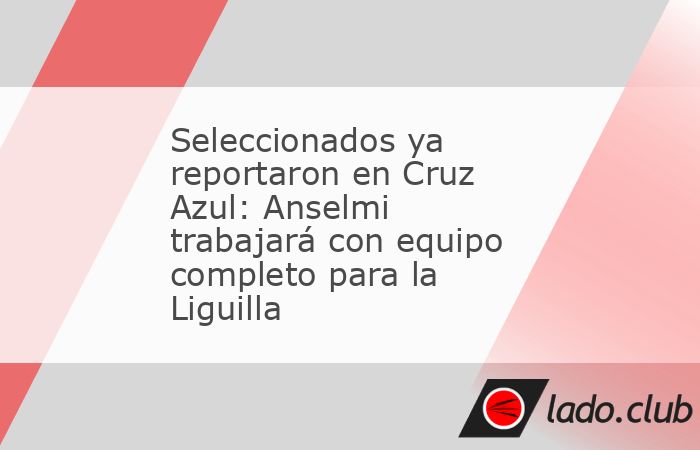 Los seleccionados ya reportaron con Cruz Azul desde este jueves, luego de su participación con la Selección Mexicana. Falta menos de una semana para que Cruz Azul comience su participación en la Li