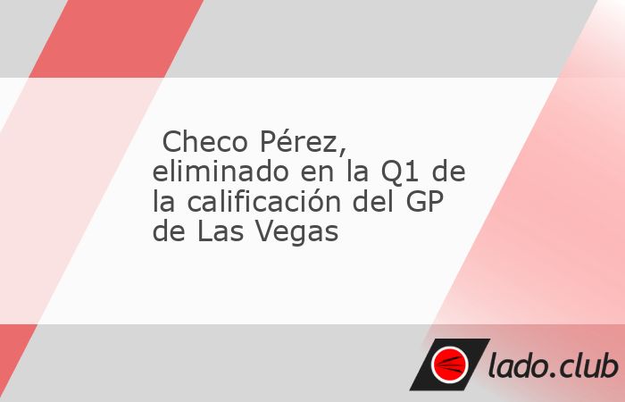 El piloto mexicano ocupó el lugar 16 en la clasificación y tendrá que arrancar la carrera desde la antepenúltima fila