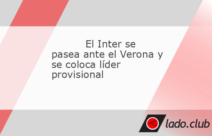 La lucha por la Serie A está más apasionante que nunca. El Inter de Milán tenía que ganar para colocarse líder de manera provisional a la espera de lo que haga el Nápoles y lo hizo goleando al H