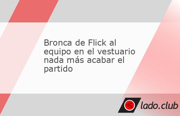 Según desveló ‘La TdT’ de Catalunya Ràdio, antes de la rueda de prensa para analizar el empate cedido ante el Celta de Vigo (2-2) con dos goles en dos minutos (84" y 86"), Hansi Flick