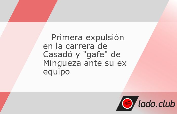 Ayer, Marc Casadó (21 años) y Óscar Mingueza (25 años) no tuvieron su noche. El jugador azulgrana fue expulsado por primera vez en su carrera después de dos agarrones en apenas 10 minutos. El cel