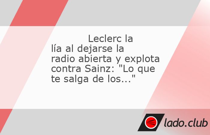 Carlos Sainz y Charles Leclerc han tenido una lucha muy igualada en sus años como compañeros en Ferrari, con varios roces por su competitividad. Y en Las Vegas, con solo dos carreras más para Sainz