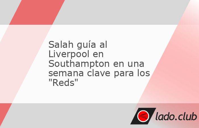 El Liverpool remontó el domingo en su visita al colista Southampton (3-2) en la 12ª jornada de Premier League gracias a un doblete de Mohamed Salah, que refuerza el liderato de los "Reds",