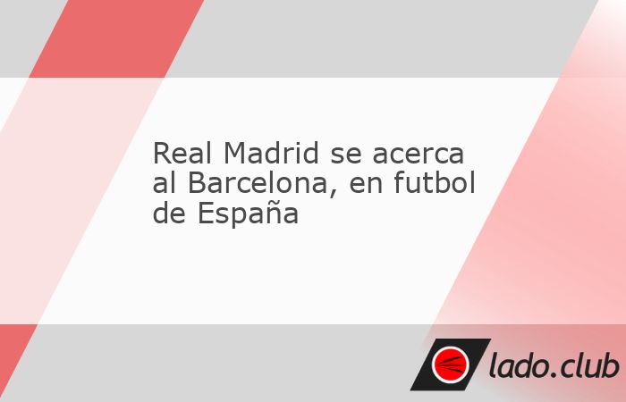 Madrid, 25 (Prensa Latina) Un pequeño desliz del Barcelona y una contundente victoria del Real Madrid, acortaron distancias entre los principales equipos de LaLiga de Fútbol de España, en el umbral