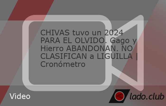 Chivas ha firmado un nuevo fracaso, al quedar fuera en el primer partido del Play-In, en contra del rival de su ciudad: Atlas. En Cronómetro, Ricardo Puig y Paco Gabriel de Anda con un análisis a fo