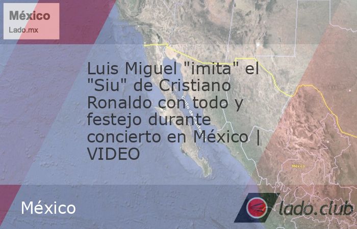 Luis Miguel, se ha vuelto tendencia en redes sociales luego de su presentación en San Luis Potosí pues debido a la manera tan característica como Luis Miguel celebra en el escenario, un usuario vir