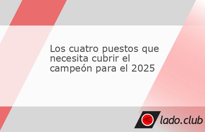 Olimpia empezó a buscar jugadores para reforzar de cara a la temporada 2025 y tiene posiciones específicas para cubrir, por pedido del entrenador Martín Palermo.Según el periodista de Nación Medi