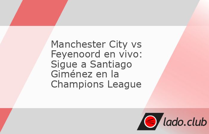 La Jornada 5 de la UEFA Champions League se reanuda este martes 26 de noviembre con un partido con sabor a México, pues el Feyenoord de Santiago Giménez se mete al estadio del Manchester City.Record