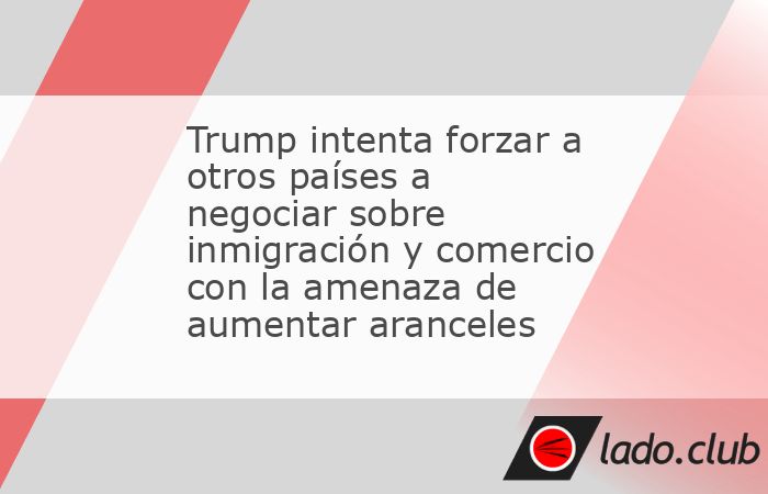 (CNN) -- La promesa del presidente electo de EE.UU., Donald Trump, de imponer grandes aranceles fue un primer aviso para intentar obligar a aliados y adversarios a sentarse a la mesa de negociaciones